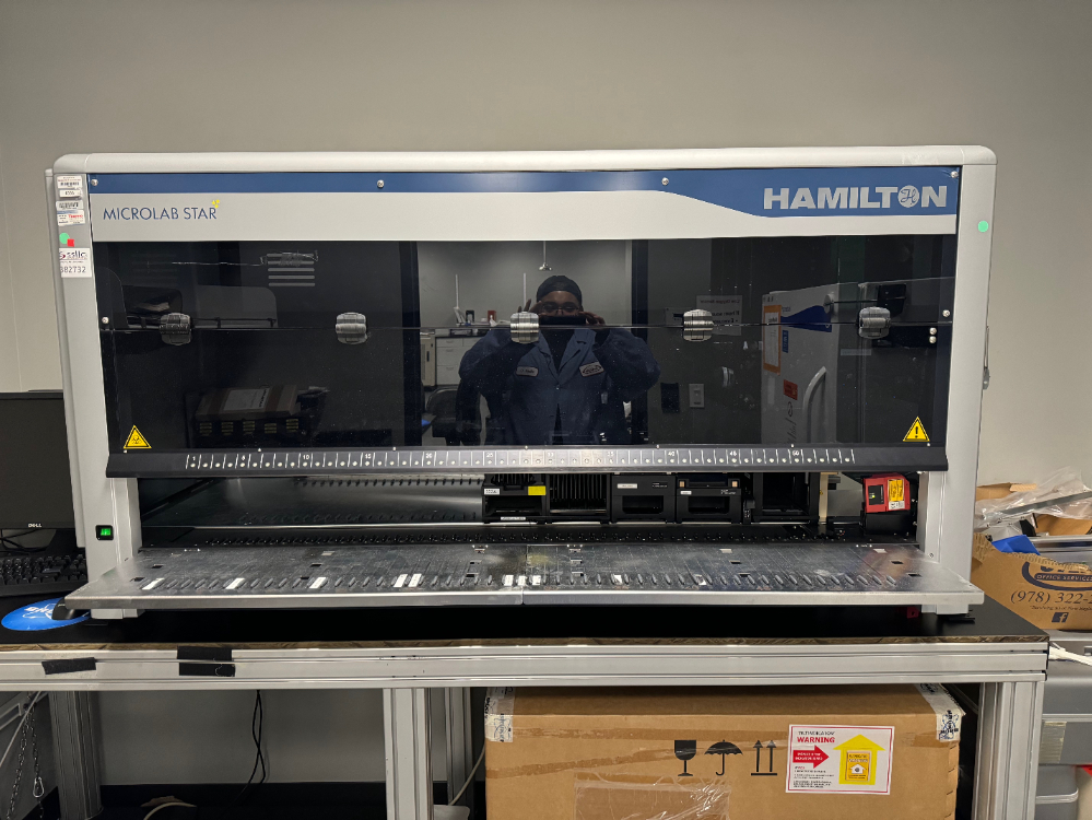Image of Hamilton Microlab Star Liquid Handler